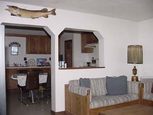 View of Kitchen/Livingroom